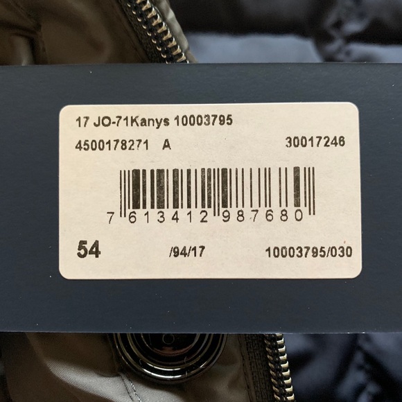 Harry Rosen Men’s Joop down filled jacket Sz 44 - Picture 8 of 8